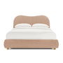 Cloud Double Bed - Rose Textured Weave