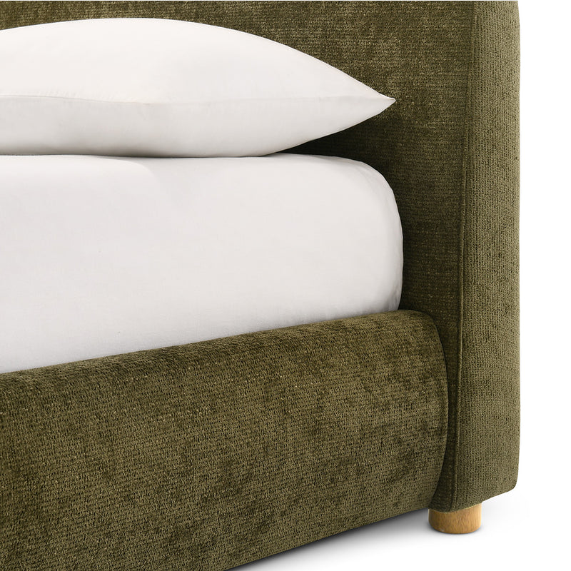 Olive Textured Weave