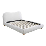 Cloud Boucle King Bed (Oak, Cream)