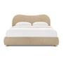 Cloud Queen Bed - Camel Textured Weave
