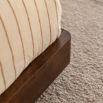 Caramel Textured Weave / Walnut