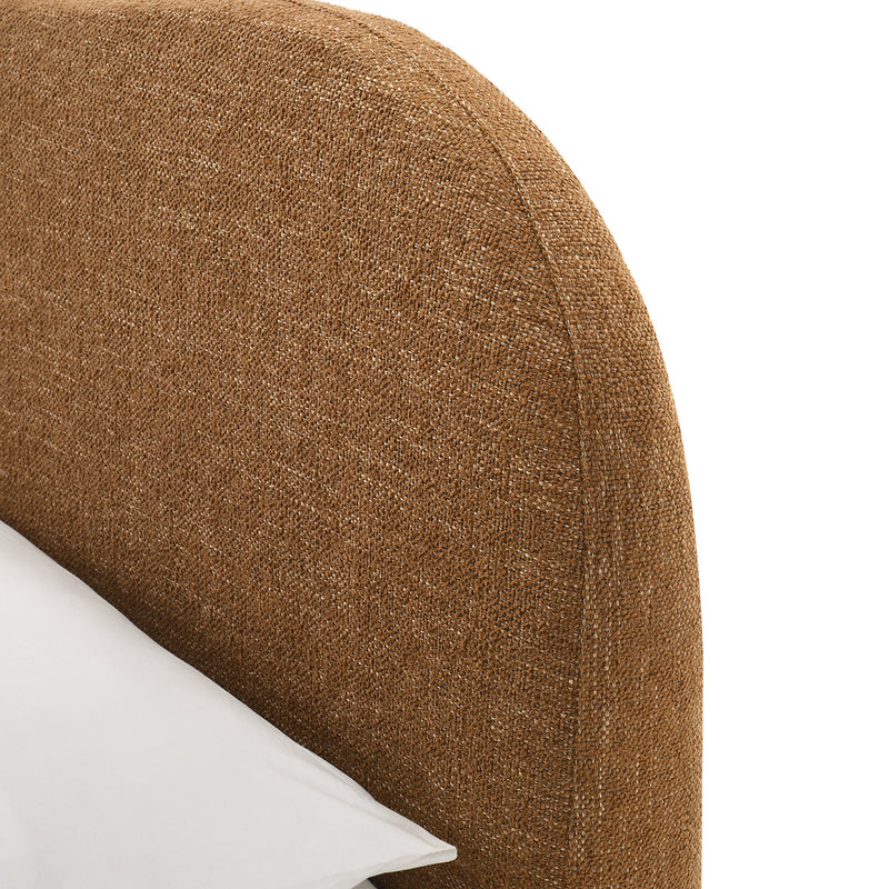 Caramel Textured Weave / Walnut