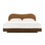 Caramel Textured Weave / Walnut