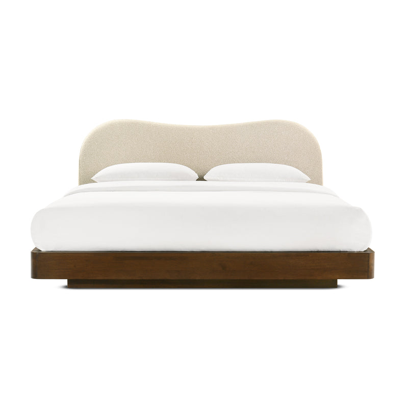 Sand Boucle / Walnut