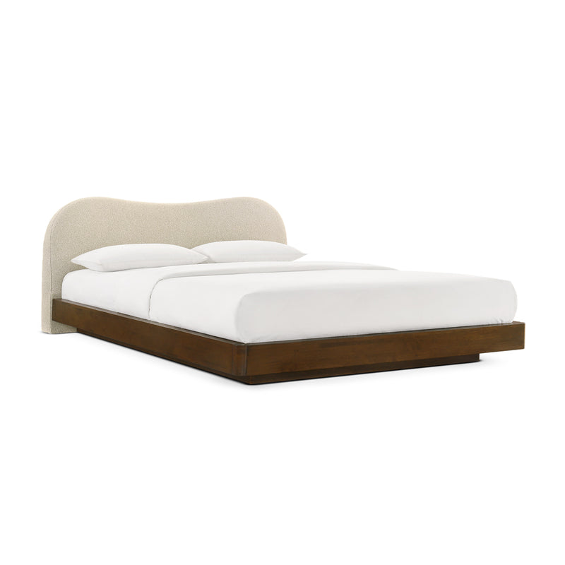 Sand Boucle / Walnut