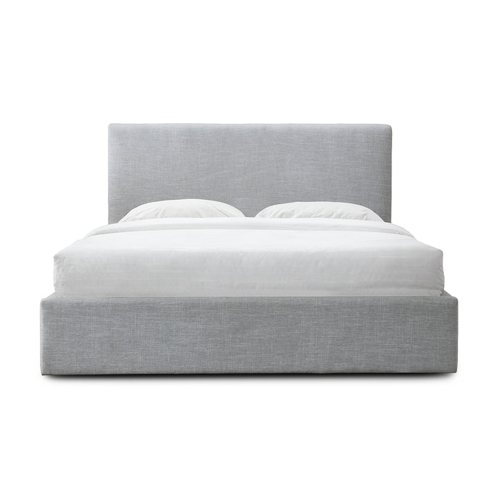 Dane Fabric Double Bed (Light Grey)