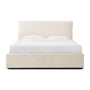 Dane Storage Queen Bed - Cream