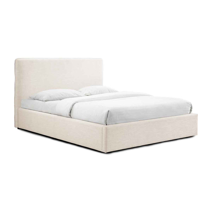 Dane Storage Queen Bed (Cream)