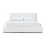 Dane Boucle King Bed (White)