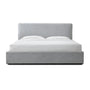 Dane King Bed - Light Grey