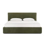 Dane King Bed - Olive Moss