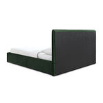 Dane Velvet King Bed (Forest)