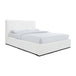 Dane Boucle Queen Bed (White)