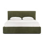 Dane Queen Bed - Olive Moss