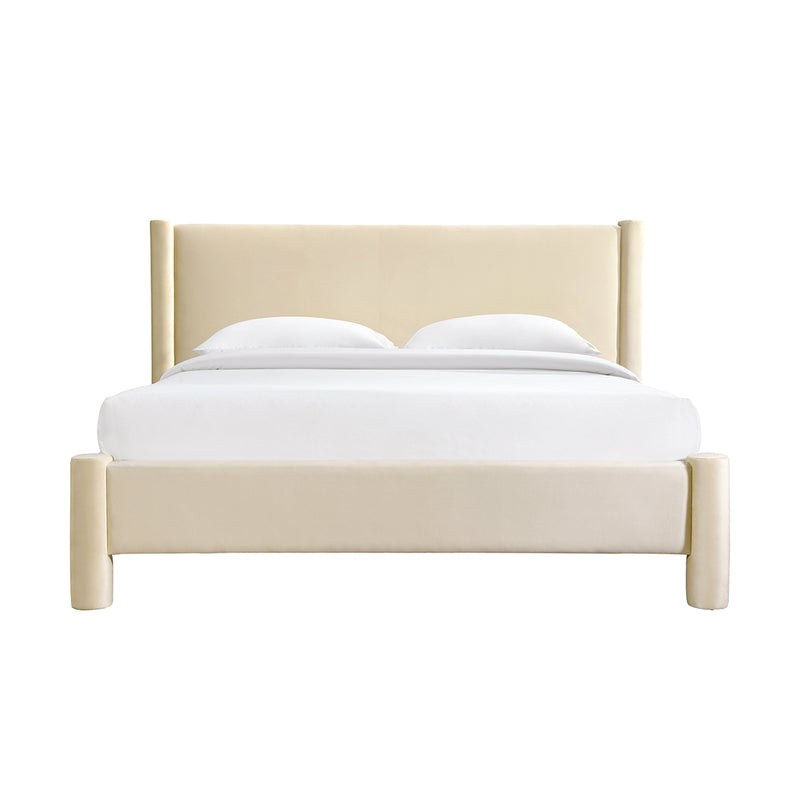 Estelle Velvet King Bed (Desert Velvet)