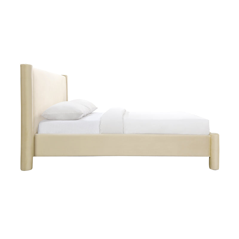 Estelle Velvet King Bed (Desert Velvet)