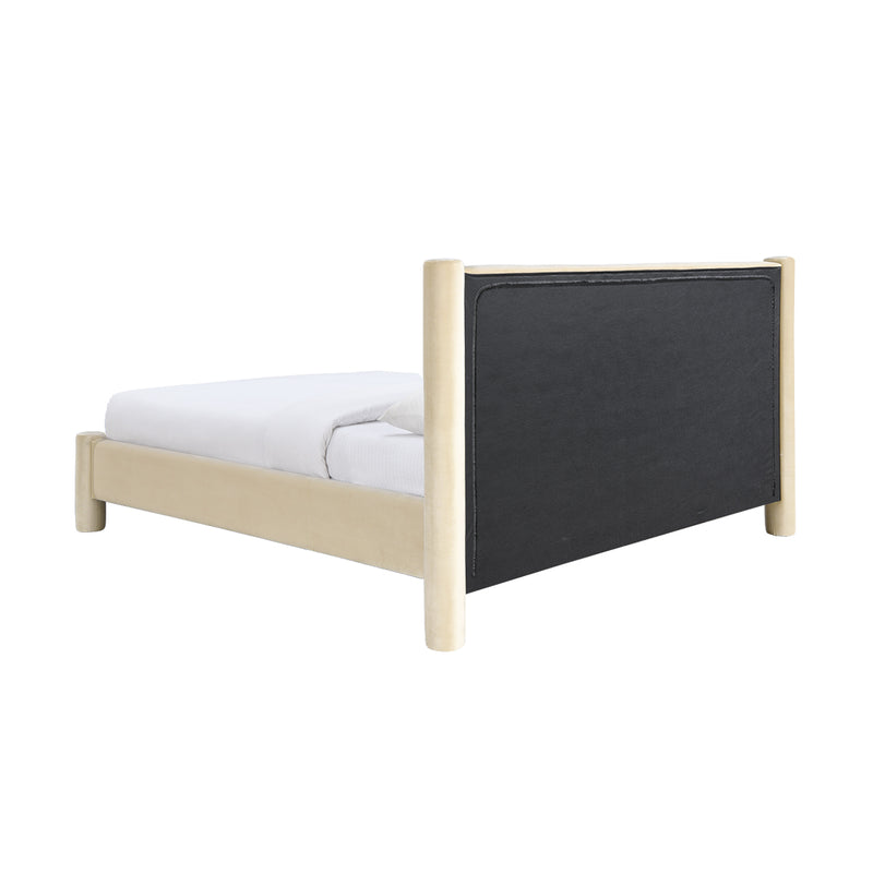 Estelle Velvet King Bed (Desert Velvet)