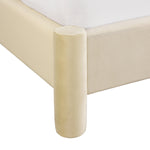 Estelle Velvet King Bed (Desert Velvet)