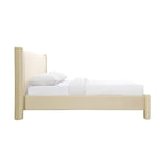 Estelle Velvet Queen Bed (Desert Velvet)