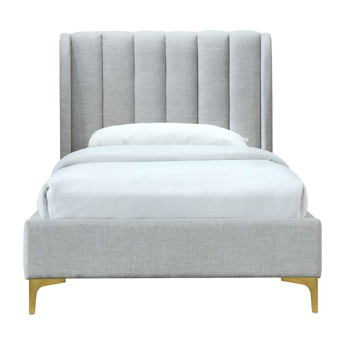 King single bed 2024 with light