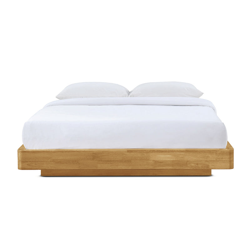 Kami Timber Platform Queen Bed Frame