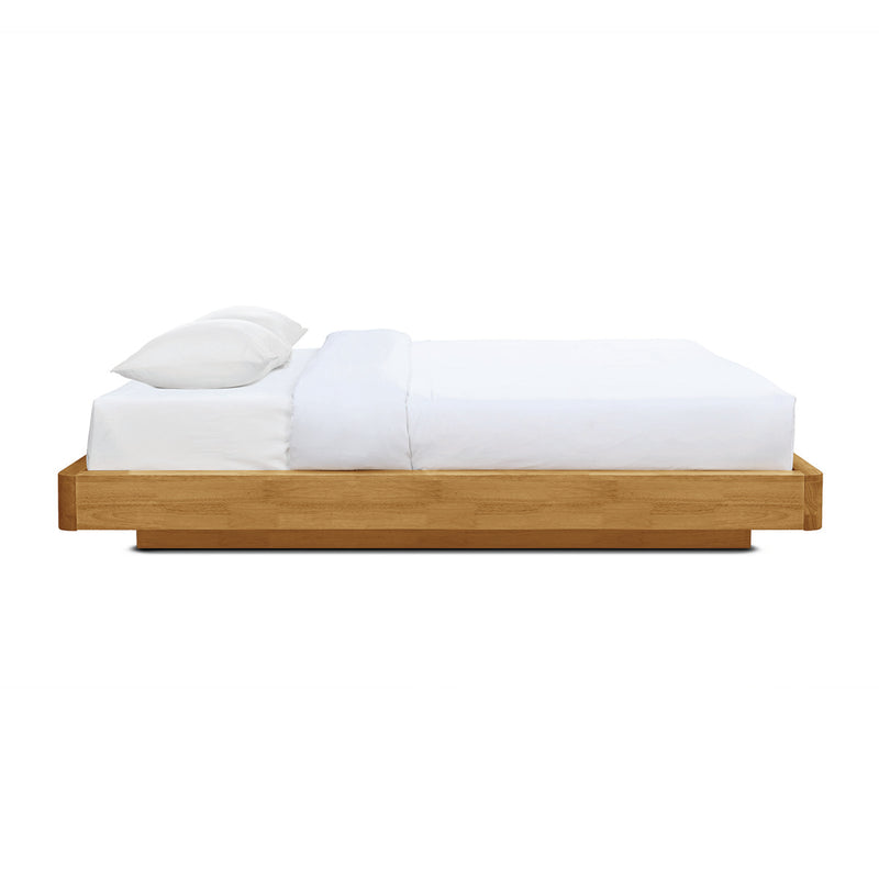 Kami Timber Platform Queen Bed Frame