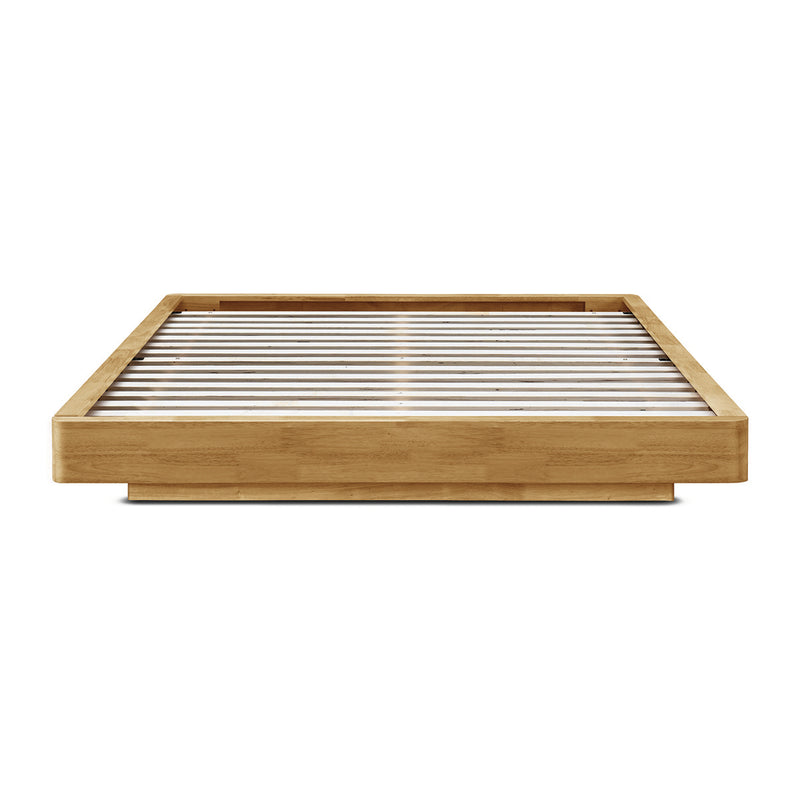 Kami Timber Platform Queen Bed Frame