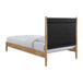 Luna Timber Boucle King Single Bed (White)