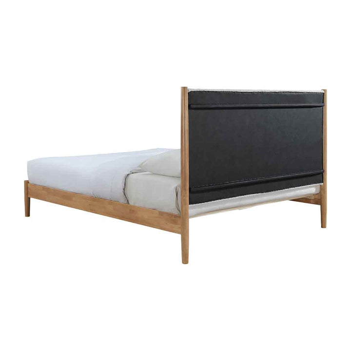 Luna Timber Boucle King Bed (White)