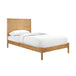 Luna King Single Bed (Oak)