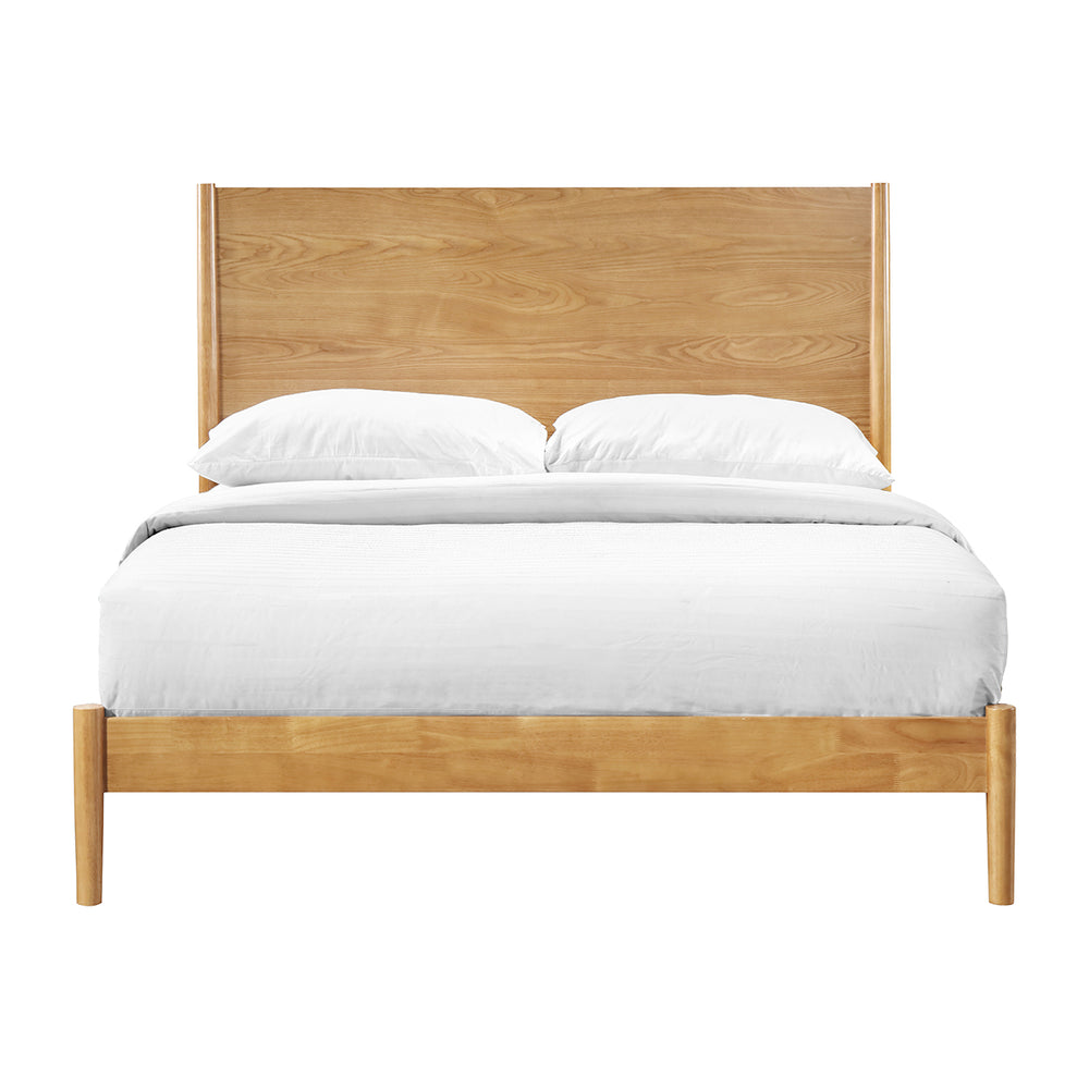 Luna Timber Queen Bed (Oak)