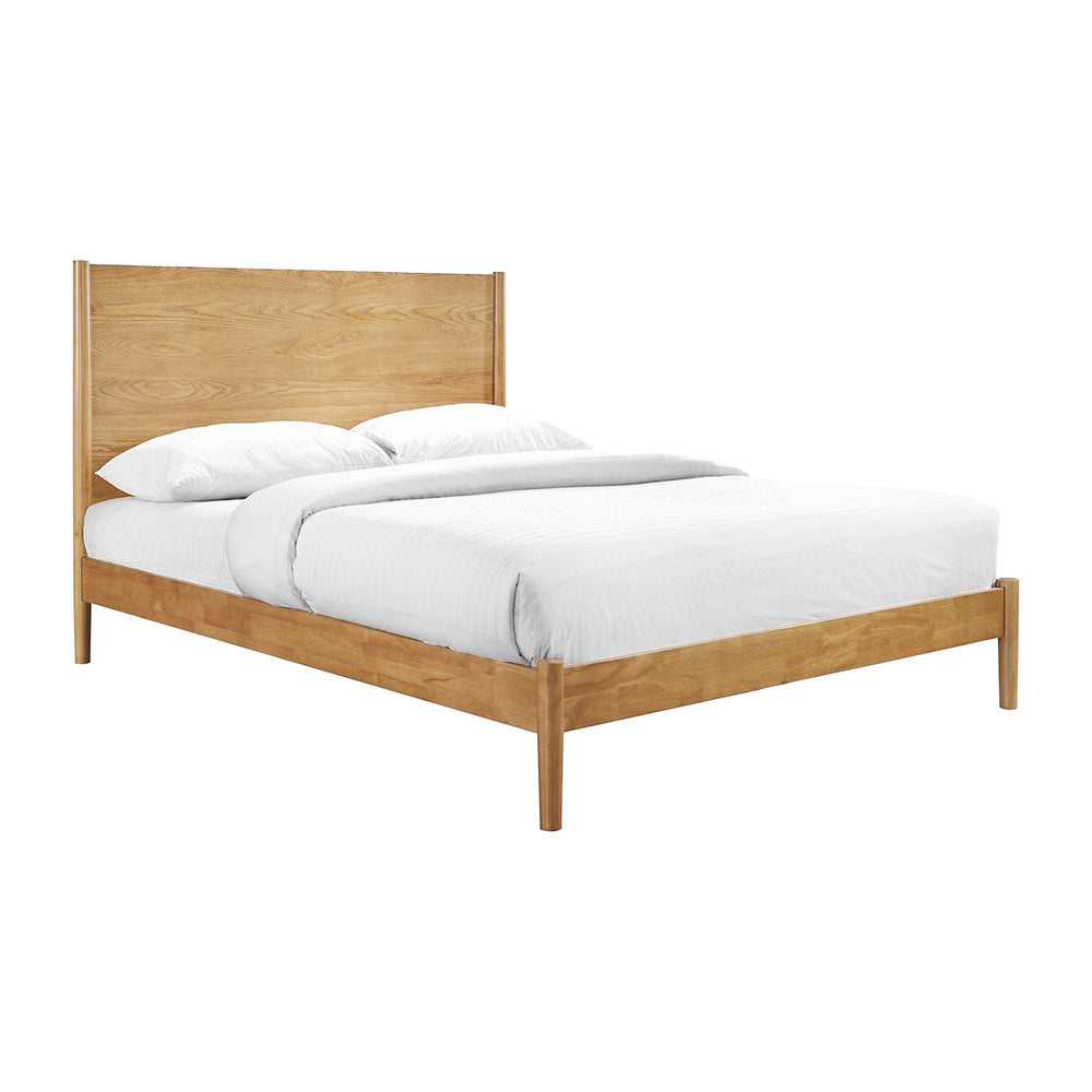 Luna Timber Queen Bed (Oak)