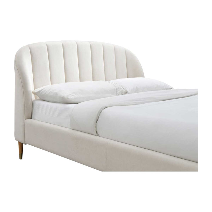 Mabel Double Bed (Cream)