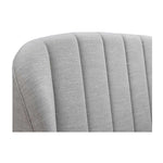 Mabel Fabric Queen Bed (Light Grey)