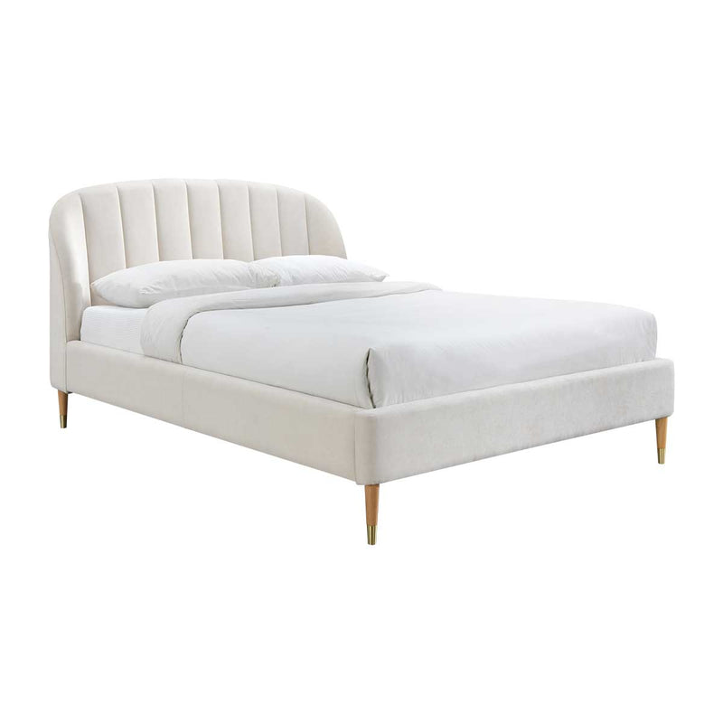 Mabel Double Bed (Cream)