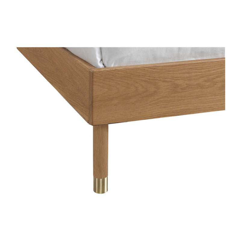 Marlo King Single Bed (Oak)