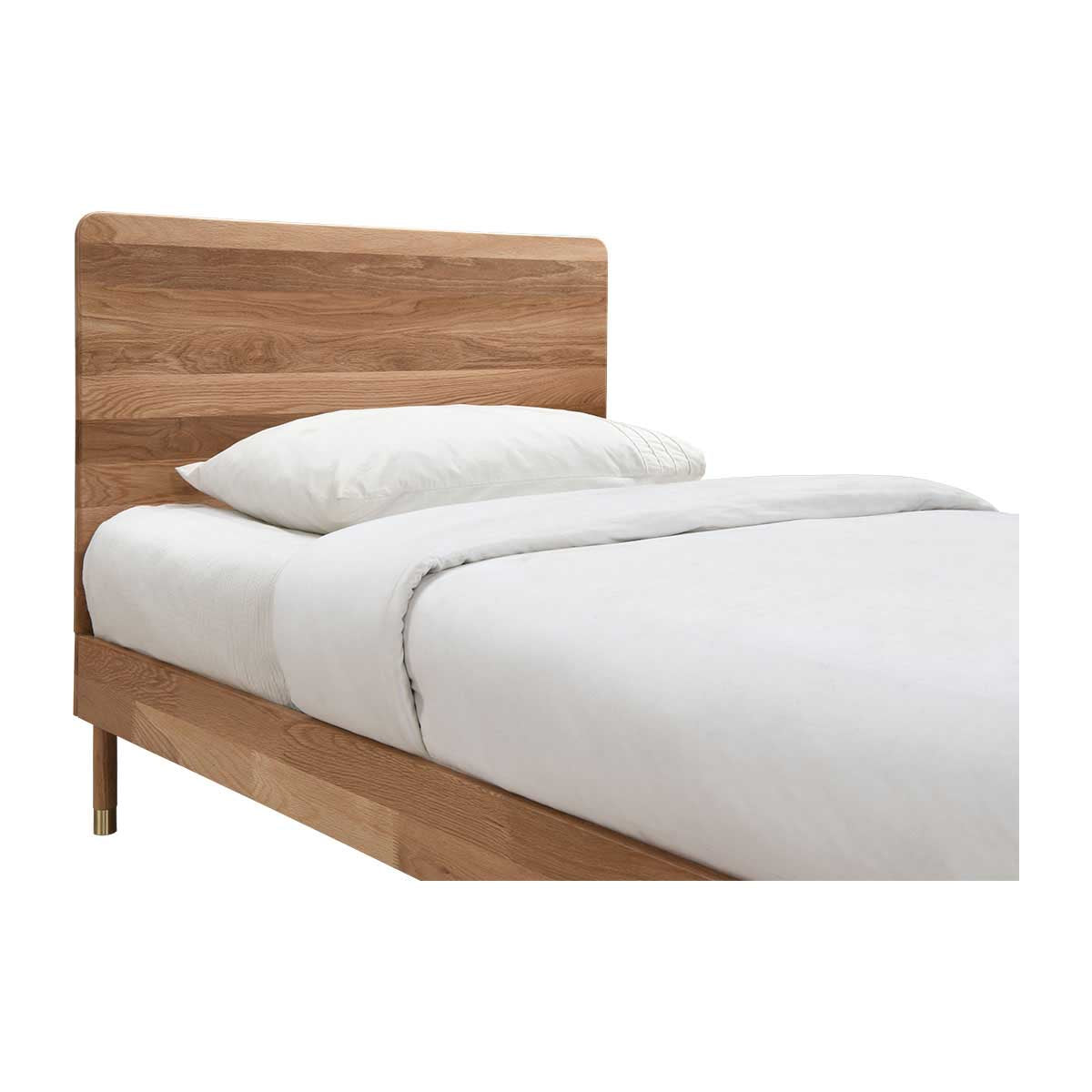 Marlo King Single Bed (Oak) Life Interiors