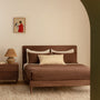 Marlo Queen Bed - Walnut