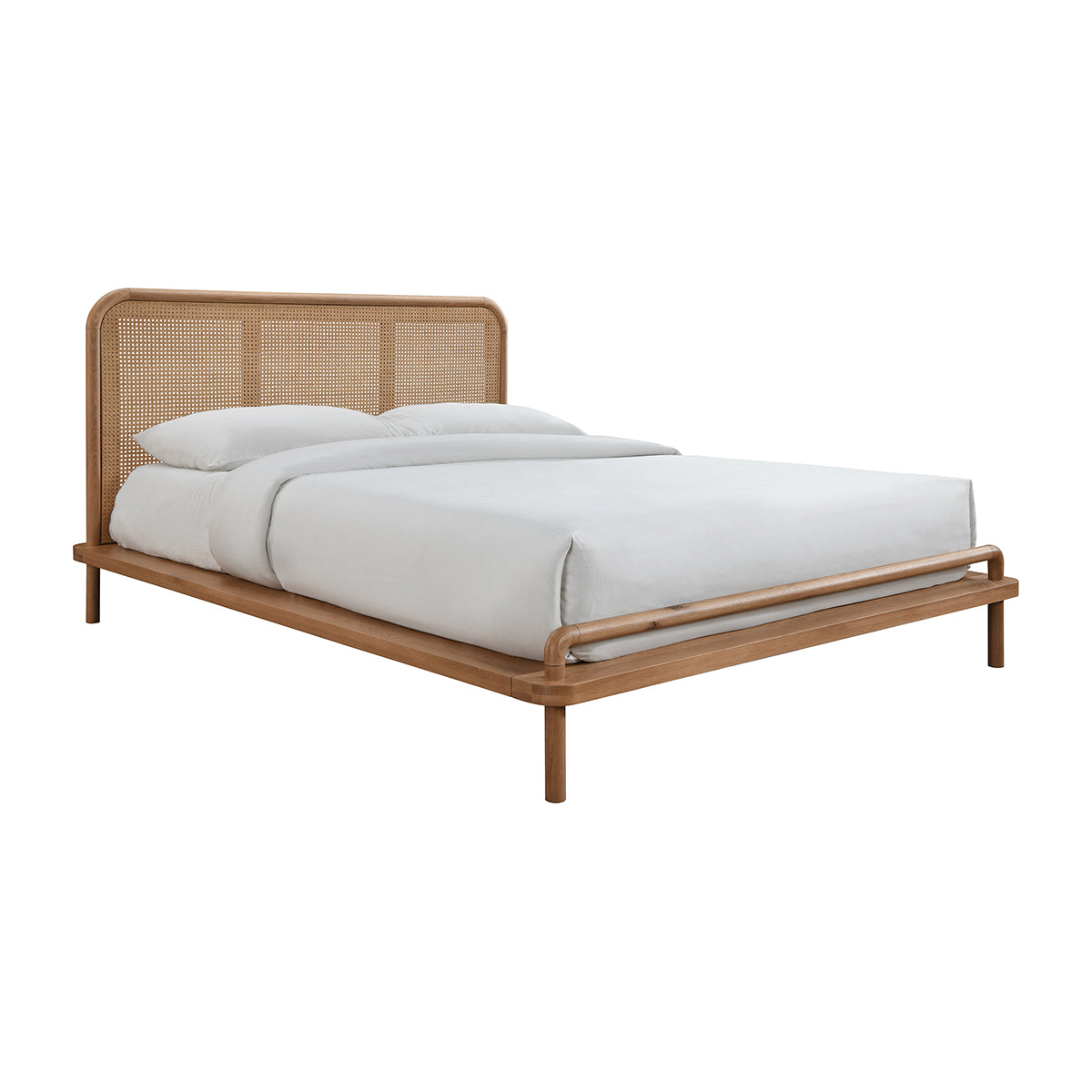 Norah rattan store queen bed