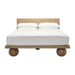 Yoko Queen Bed (Oak Natural)