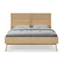 Arigato Timber Queen Bed (Oak) - Arigato Timber Queen Bed (Oak)