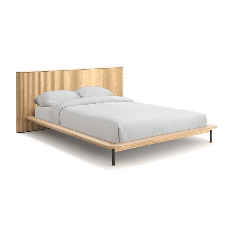 Rio Queen Bed (Oak)