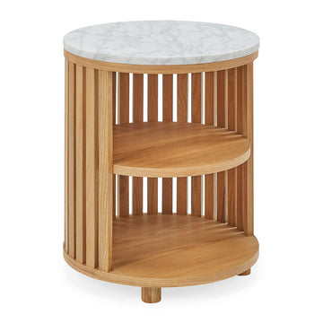 Atlanta Marble Bedside Table