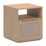 Cuba Rattan Open Bedside Table