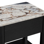 Ocean Storm Marble / Black Oak
