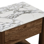 Arabescato Carrara Marble / Walnut