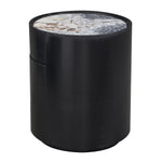 Ocean Storm Marble / Black Oak