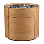 Black Calacatta Viola Marble / Oak