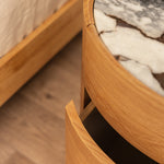 Ocean Storm Marble / Oak