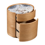 Ocean Storm Marble / Oak